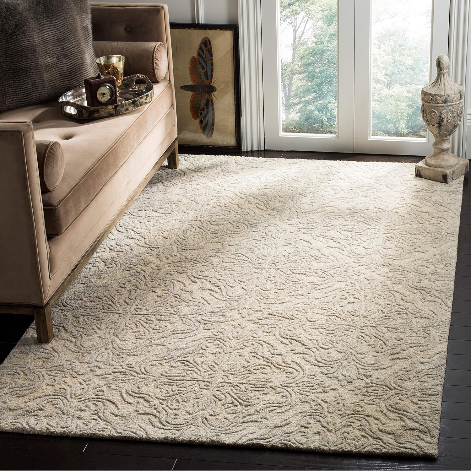 Safavieh Handmade Blossom Letty Modern Floral Wool Rug