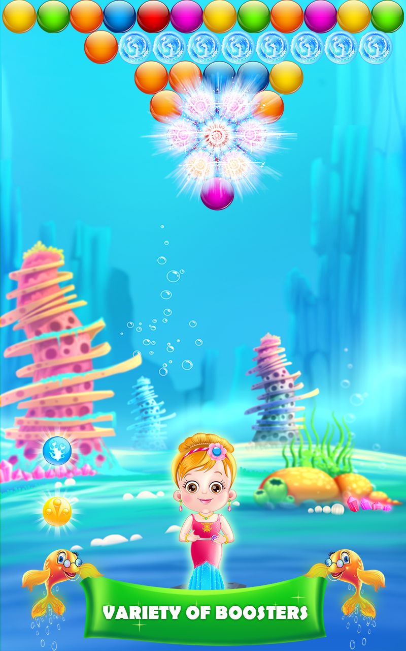Little Mermaid Bubble Shooter
