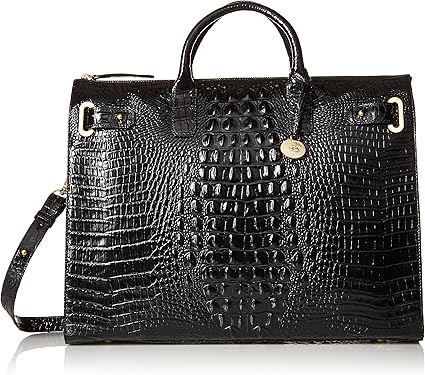 brahmin black tote