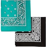 Levi's mens 100% Cotton Multi-purpose Bandana Gift Sets – Headband, Wrap, Protective Coverage