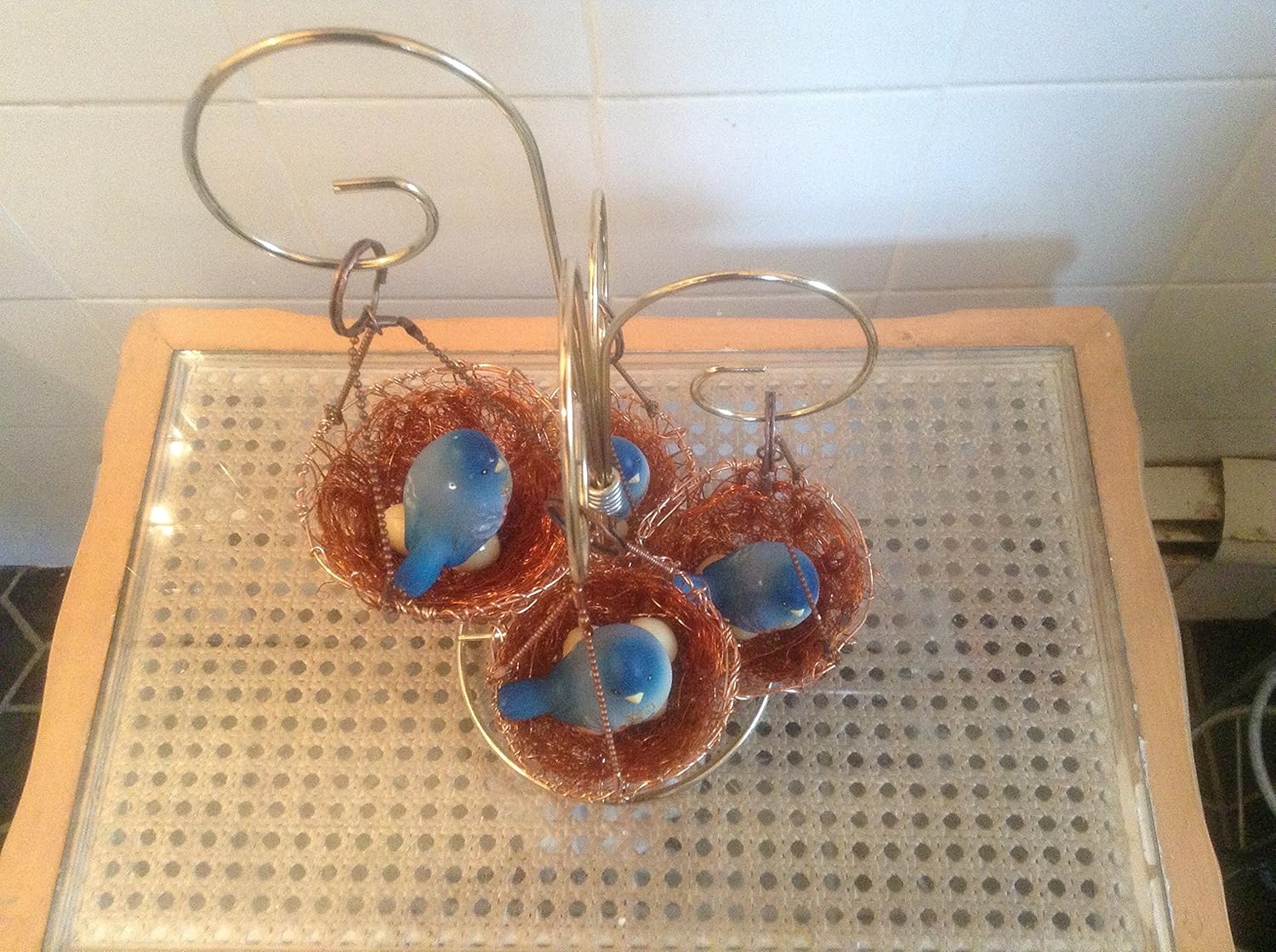 Large Wire Bird Nest Handmade