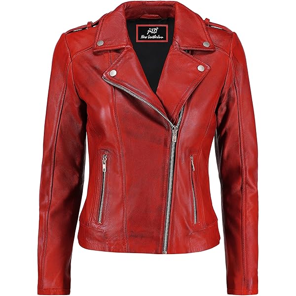 SX New Punk Rivet faux leather PU Jacket Women fashion Biker