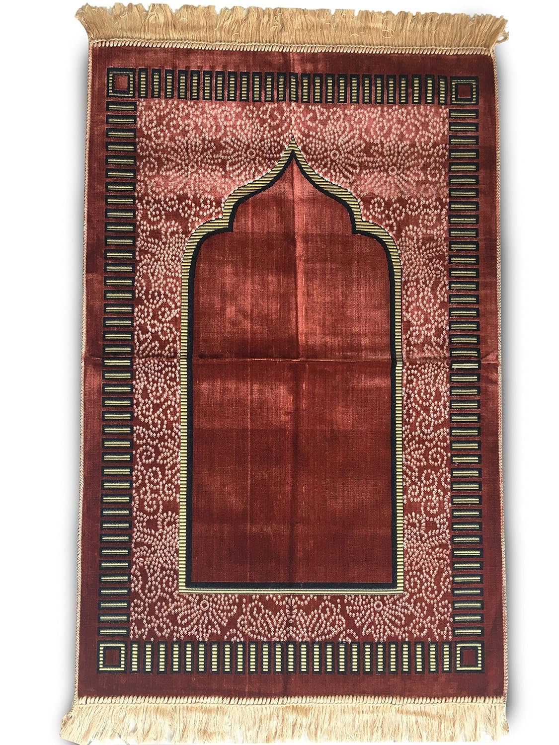 Amazoncom Islamic Prayer Rug Made In Turkey Muslim Prayer Mat