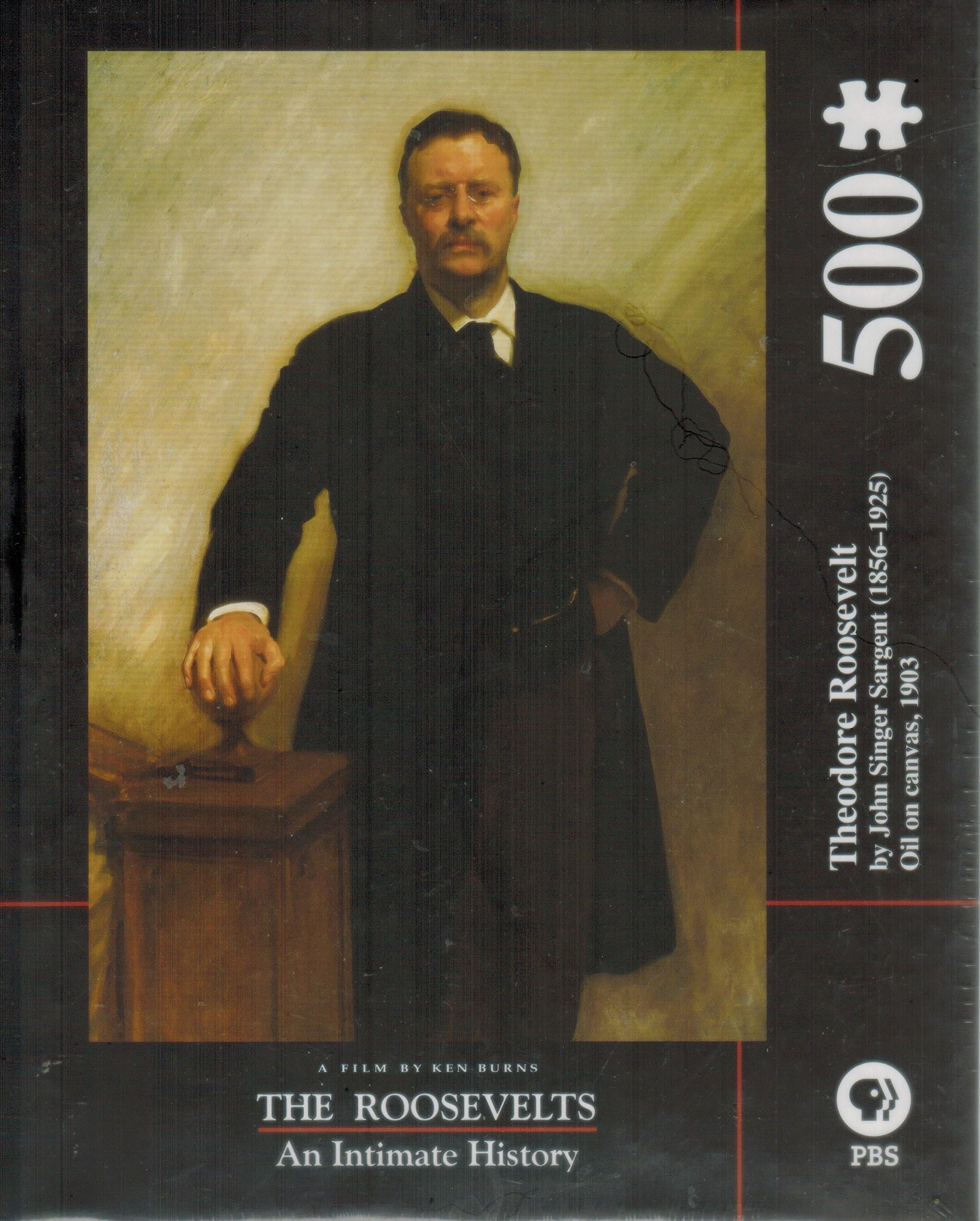 Theodore Roosevelt by John Singer Sargent Jigsaw Puzzle