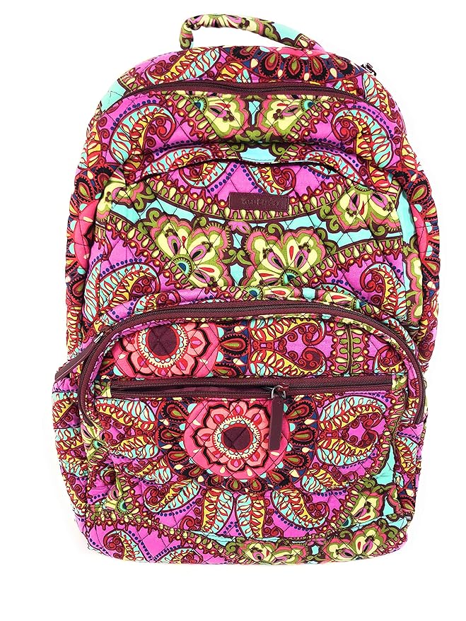 Vera Bradley Essential Large Backpack Cotton Resort Medallion Computers & Accessories