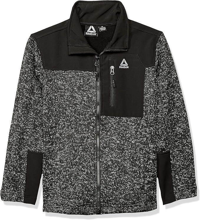 Reebok Boys Active Sweater Fleece Jacket Amazon.ca Clothing & Accessories