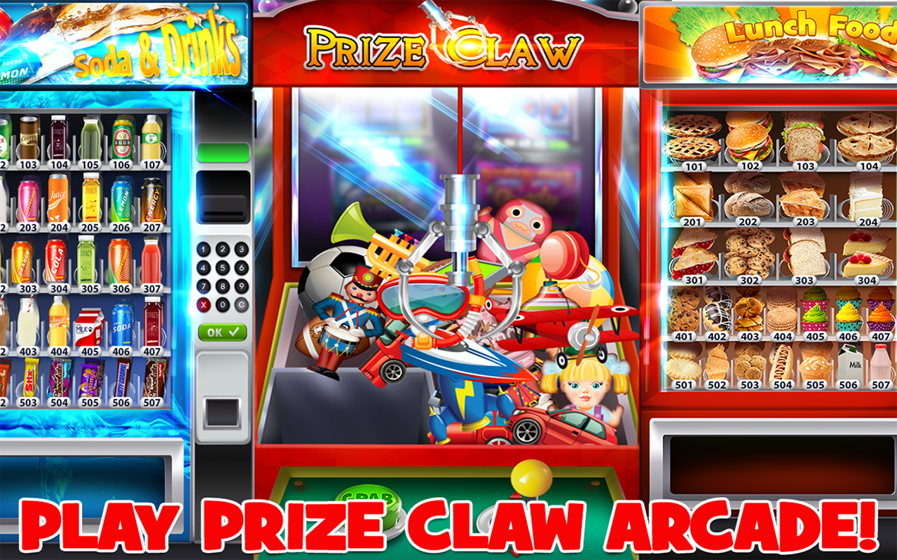 Real Vending Machine Simulator Kids Snack Machines & School Lunch