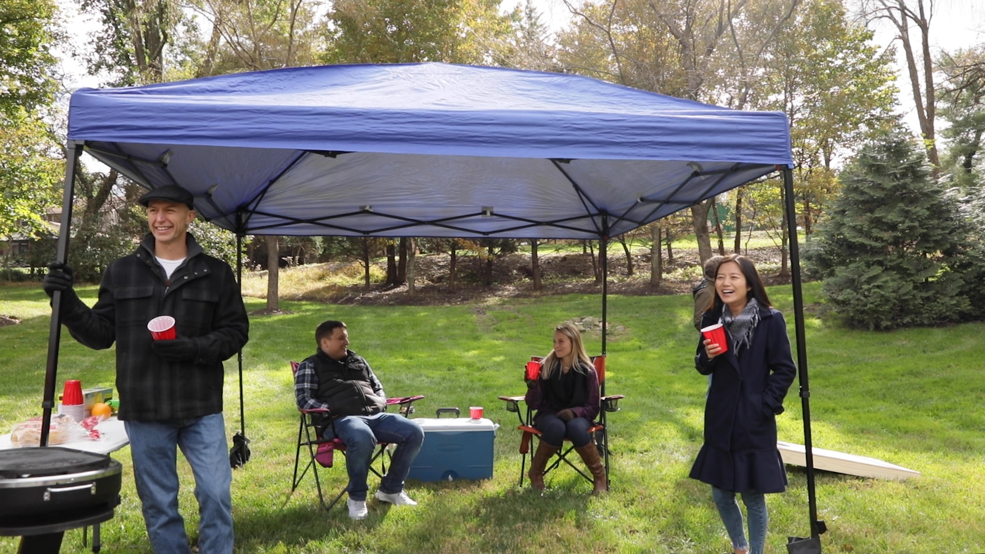 6 Punchau+Canopy+Tent+Feet+Black