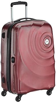 Skybags Polycarbonate 65 cms Red Hardsided Suitcase (FLINT65MCD)