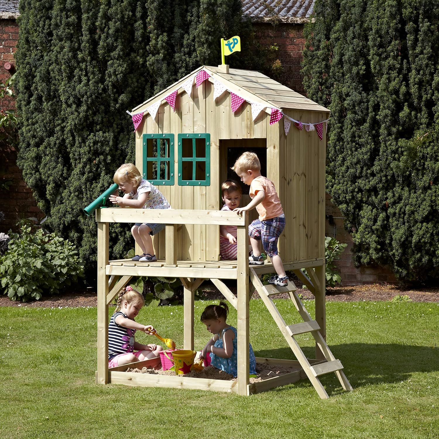 tp forest villa wooden playhouse