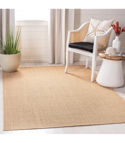 Martha Stewart by SAFAVIEH Collection 5' x 7' Beige MSR9501B