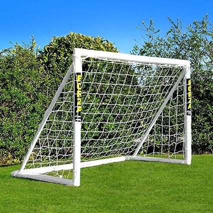 Amazon Com Forza 6ft X 4ft Soccer Goal Kids Pvc Backyard