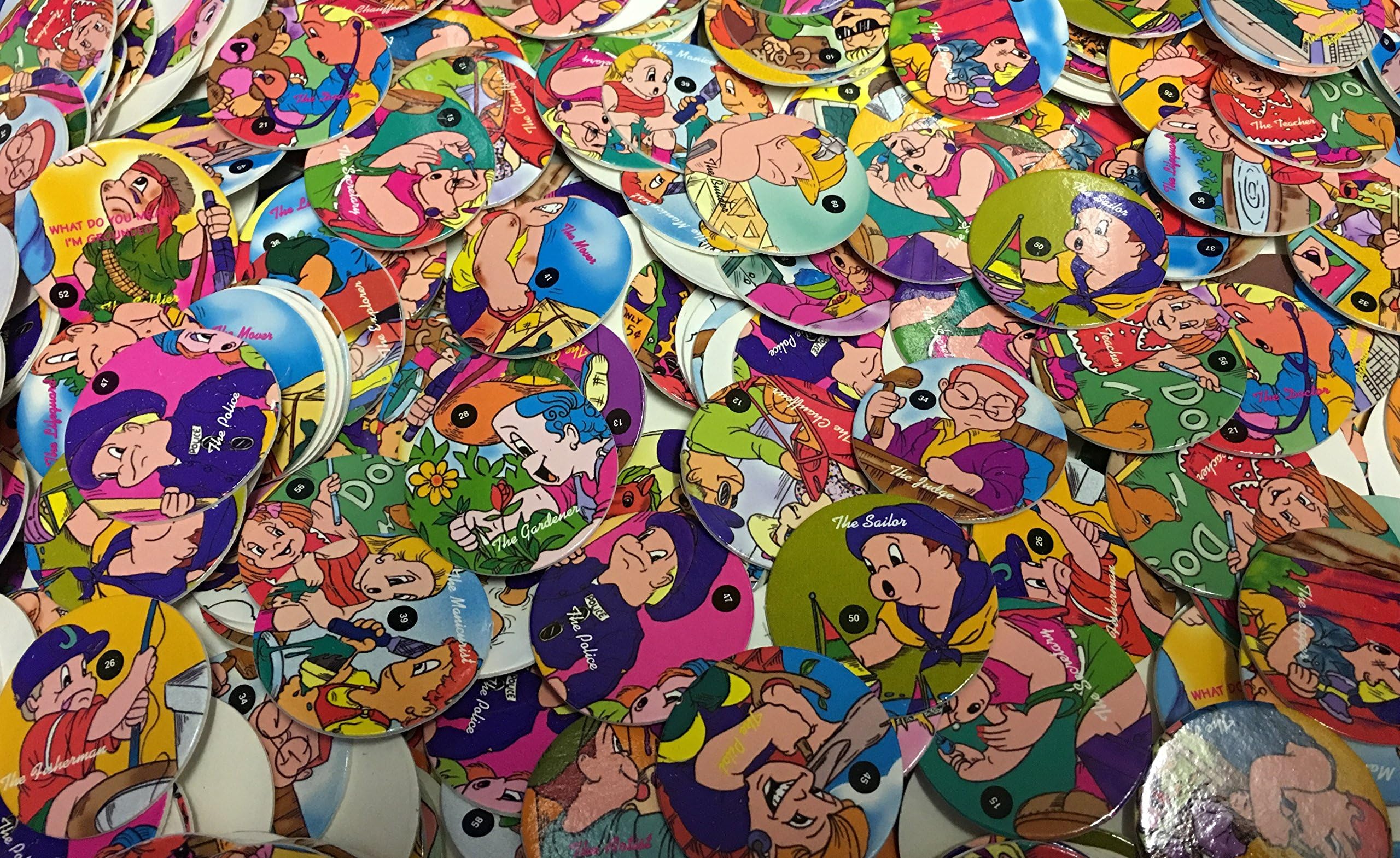 Eurocaps Classic Card Game Various Themes [Pogs] (Cosplay)