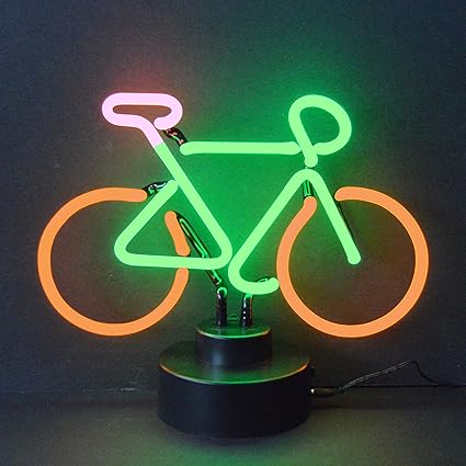 neon bicycle lights
