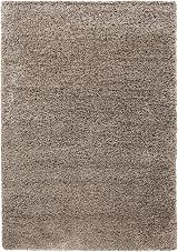 Abaseen Shaggy Rug 120x170 cm Light Beige Thick Pile Non-Slip Living Room view 4