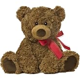 Aurora Bear 9" Coco Bear Snuggly Stuffed Animal | Timeless cuddly styles in a variety of sizes and designs