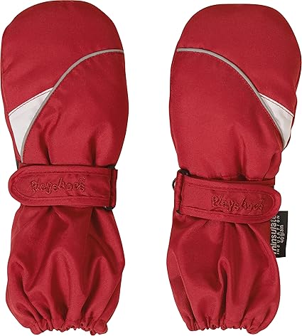 Playshoes Unisex Fäustlinge Skifäustlinge Skihandschuhe Thinsulate, Gr. 3, Rot (rot 8)