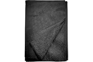 BNSDMM Fusible Interfacing,39 inches x 2.2 Yards(1m x2m) Interfacing for Sewing,Cover The Needlepoint Stitches on The Back of Stitch and Zip Projects,Fused Beautifully with The Iron