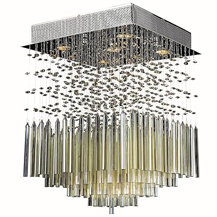 Worldwide Lighting Torrent Collection 5 Light Chrome Finish And