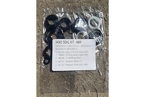 USAReplacementparts 34262 Seal KIT for CAT Pump 66dx 6dx Pumps 66DX30G1I, 66DX35G1I, 66DX40G1I, 6DX35G1I, 6DX40G1I Pressure Washer Pump