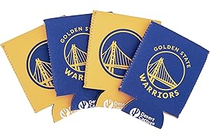 Desert Cactus NBA Can Insulator Beverage Cooler 4 Pack Foam Beverage Holder (4 Pack Can) (Golden State Warriors)