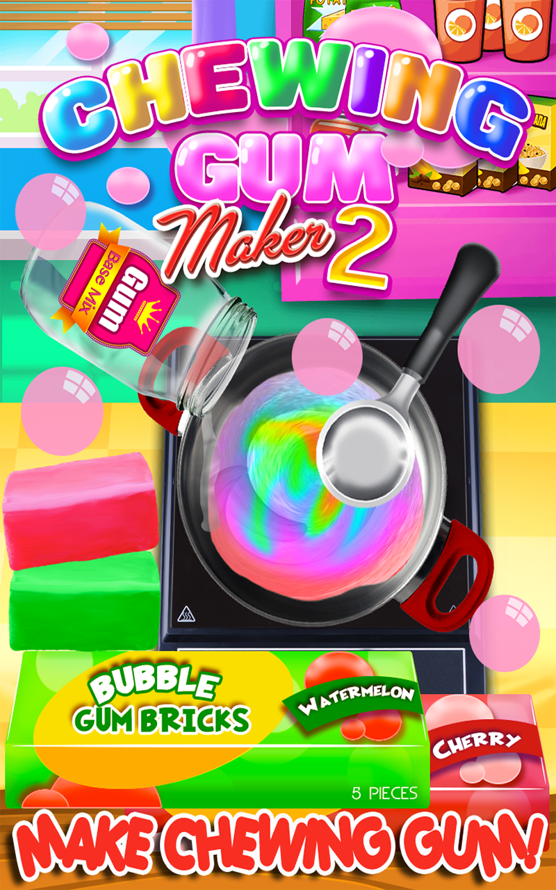 Chewing Gum Maker 2 Kids Dessert Food Maker Games & Cooking Games