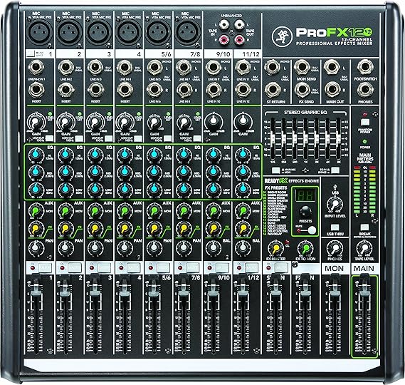 Mackie, B Box, 12-channel (PROFX12V2)