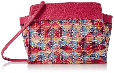 Kanvas Katha Womens Digitally Printed fashion canvas Sling bag (Multi) (KKBT002)