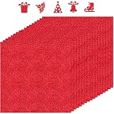 BEISHIDA 12x12inch Glitter Cardstock,Red Glitter Paper for Crafts,Graduation Grad Cap Decoration,250GSM Premium Sparkly Scrapbook Paper for Card Making, DIY Art Projects(15 Sheets)
