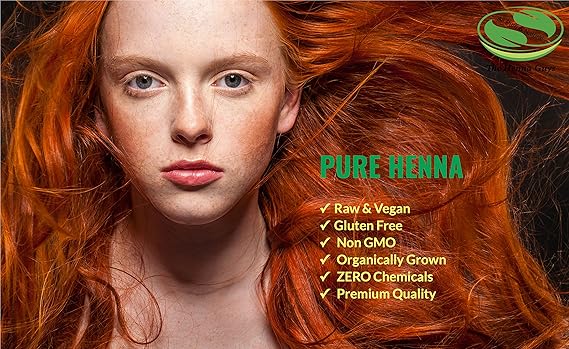 Amazon Com 100 Pure Natural Henna Powder For Hair Dye Color