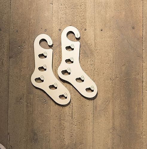 Sockenbretter stricken, Socken blocker 2 Stück,Holz, Geschenk für Stricker