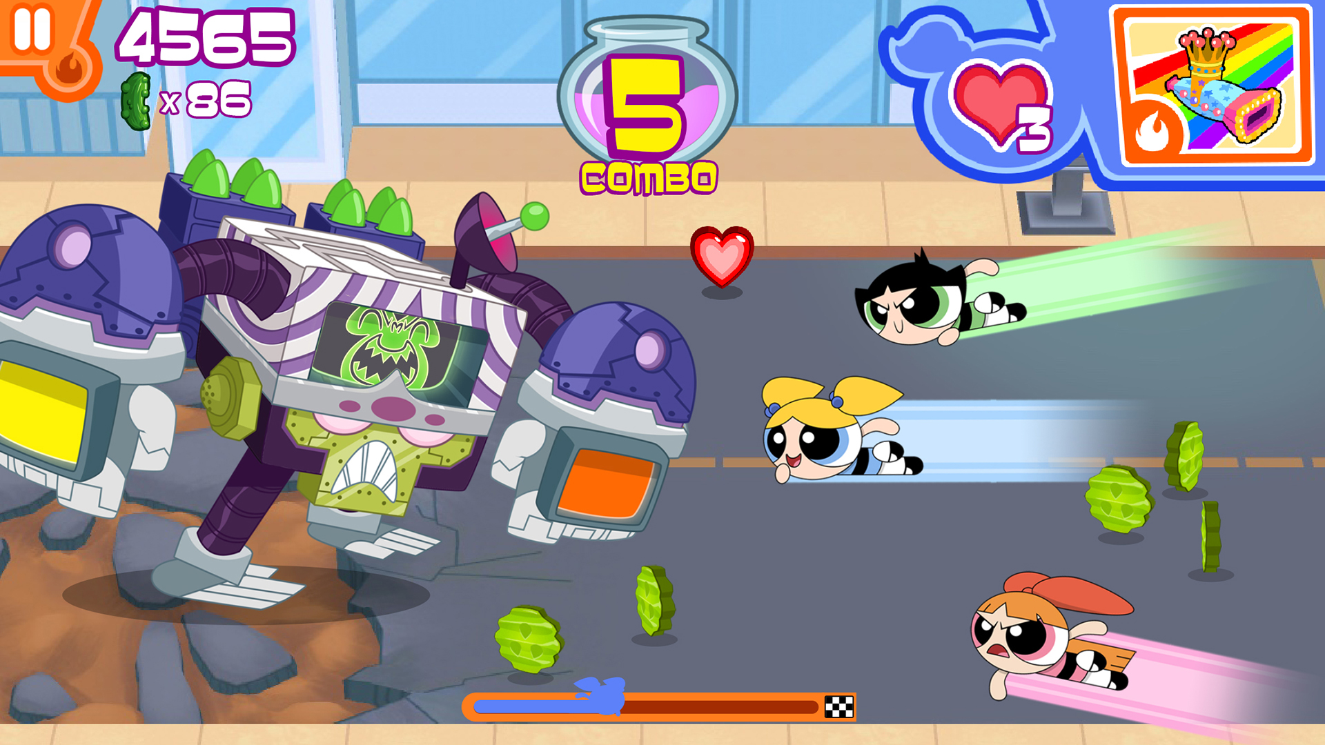 Flipped Out - Powerpuff Girls