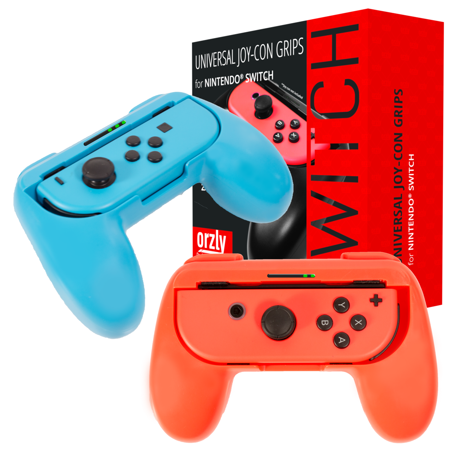 Amazon.com: Orzly Grips compatible with Nintendo Switch Joy-Cons