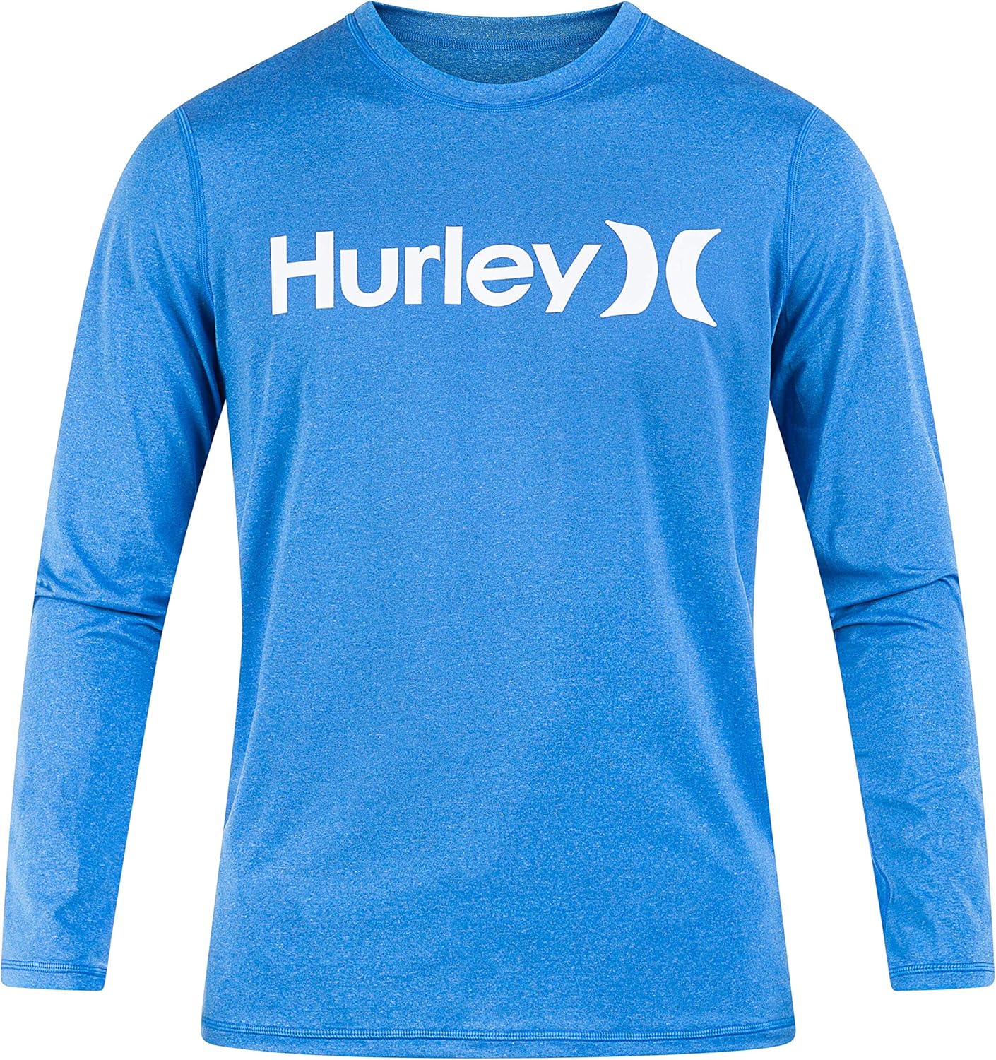 Hurley Men's One and Only Hybrid Long Sleeve Rash Guard Shirt Amazon