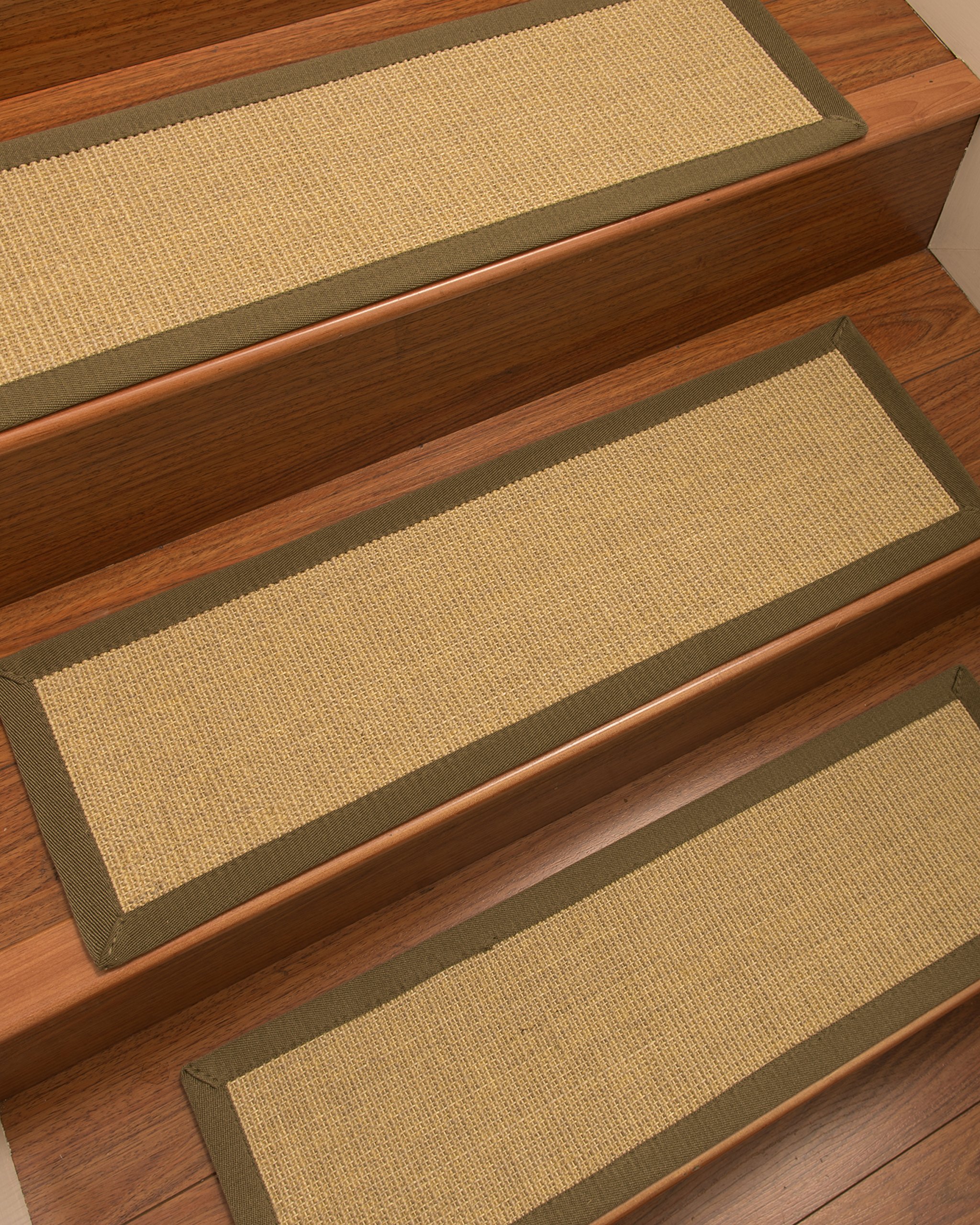 NaturalAreaRugs Kinsley Sisal Carpet Stair Treads, 9Inch by 29Inch