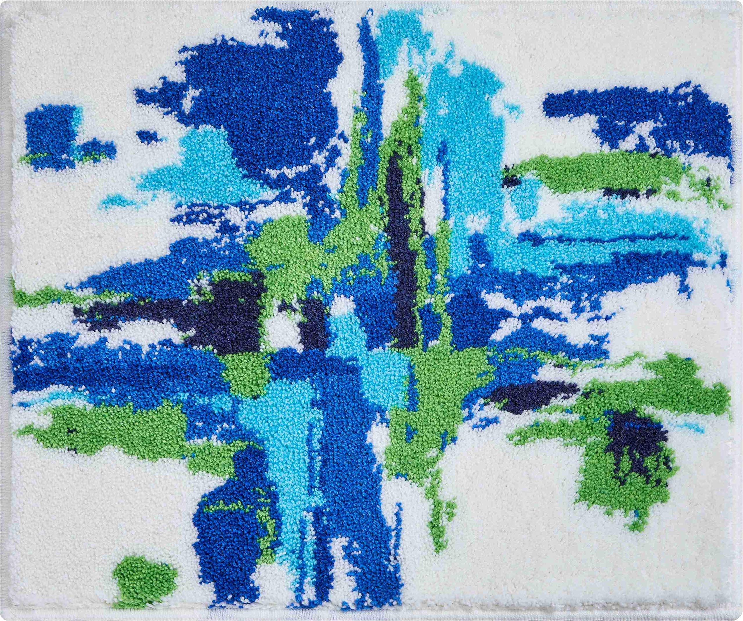 Grund Bath Mat, Ultra Soft and Absorbent, Anti Slip, 5 Years Warranty, MEZZO, Small Mat 50x60 cm, ocean