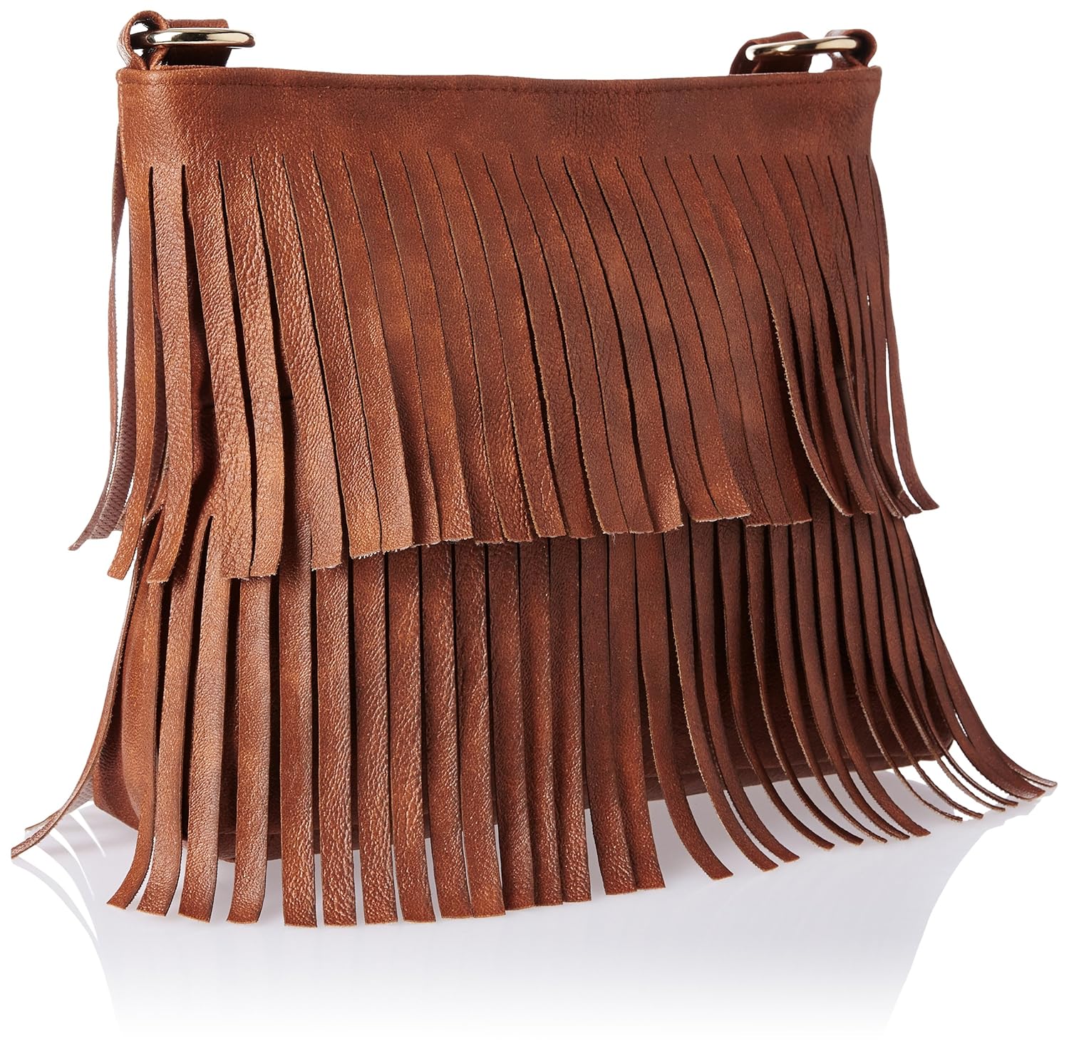 alessia74 women's sling bag (dark tan) (pbg246h)