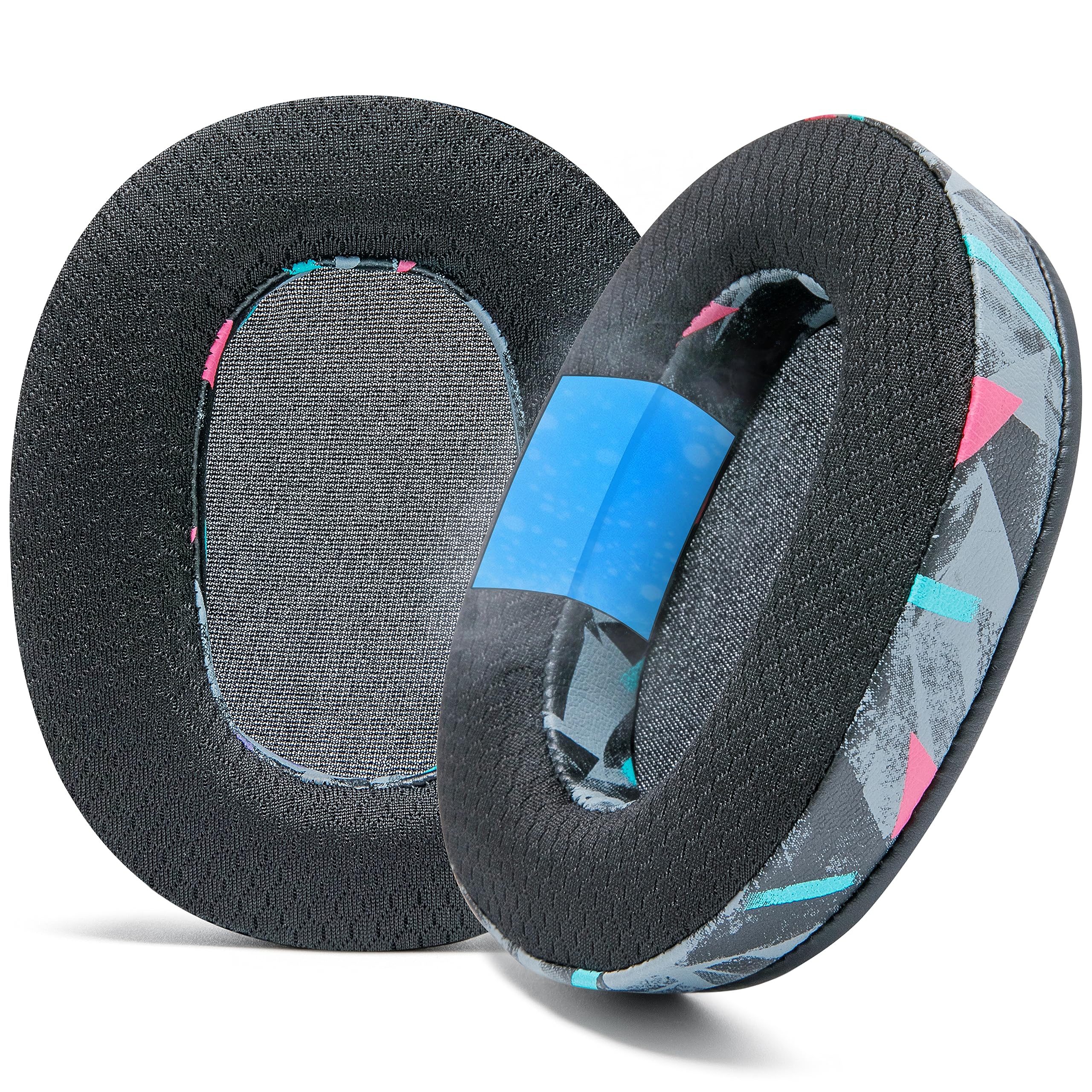 WC FreeZe Inzone - Cooling Gel Replacement Earpads for Sony Inzone H9 & H7 Headphones by Wicked Cushions - Boost Comfort, Durability, Thickness & Sound Isolation for Epic Gaming | 90's Black