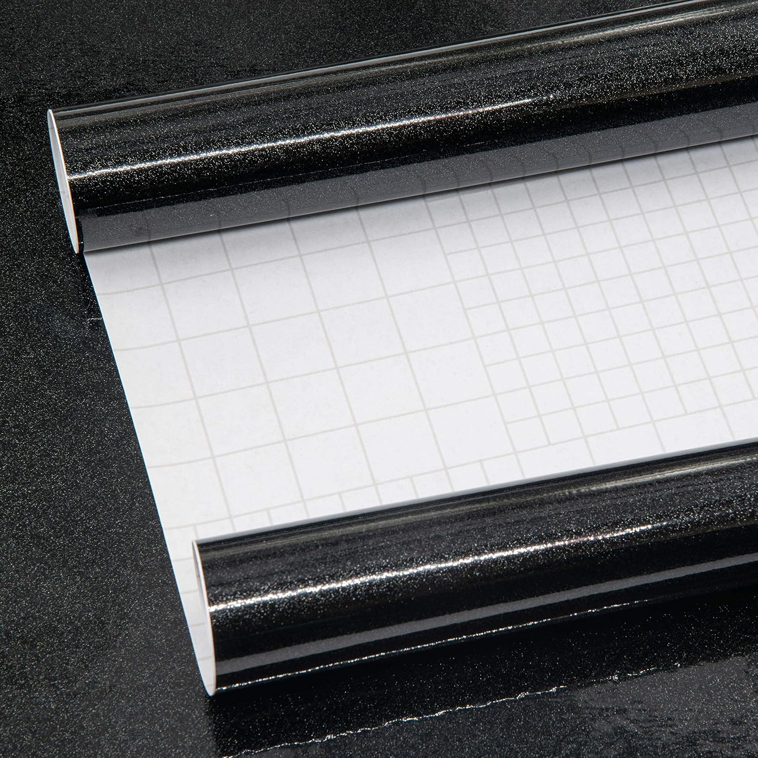 Papel De Contacto De Vinilo Resistente Al Agua Brillante Blanco 40 cm ×