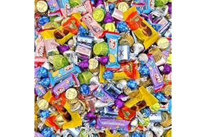 LAETAFOOD Easter Chocolate Candy Variety Pack - REESEScups and Eggs, HERSHEY’S KISSES and NUGGETS, KITKAT Bars (3 Pound Bag - Approx. 150 Count)