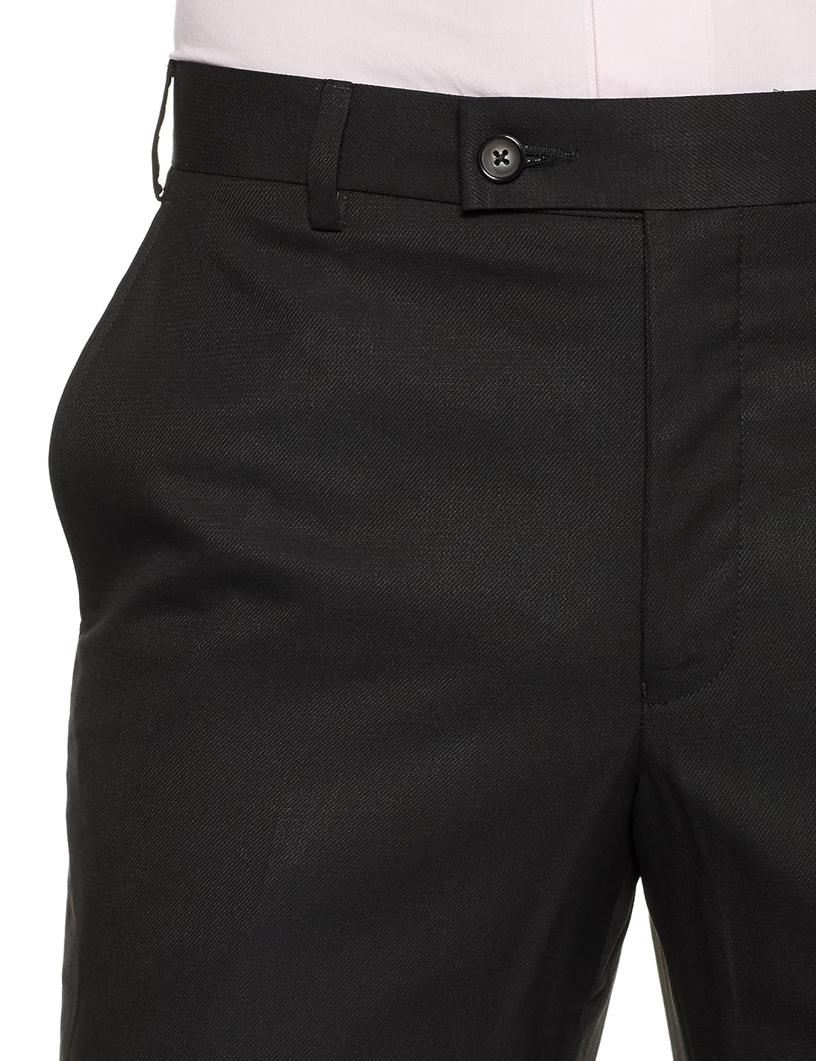 park avenue men's relaxed fit formal trousers