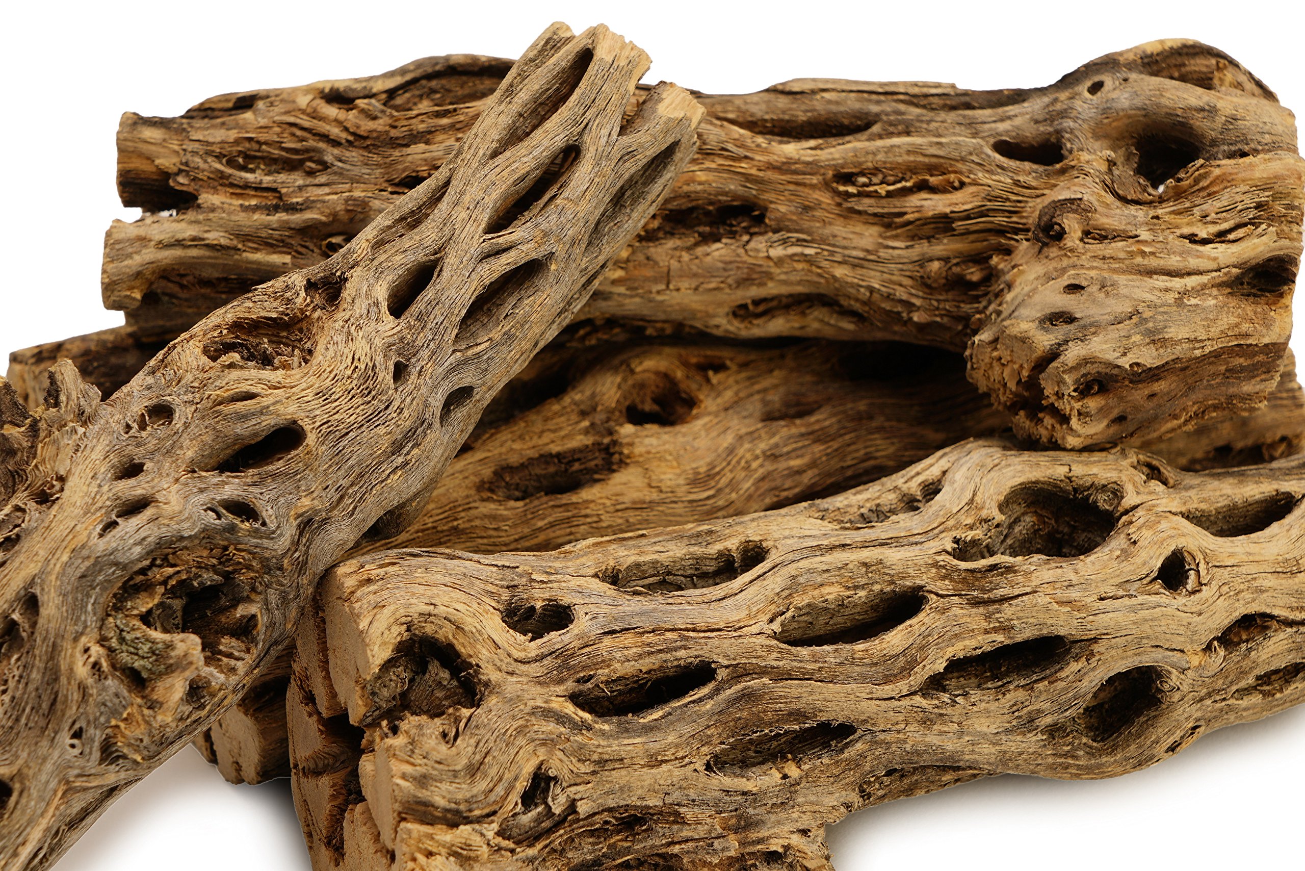 5 Pieces 56" Long Natural Cholla Wood for Aquarium Decoration by
