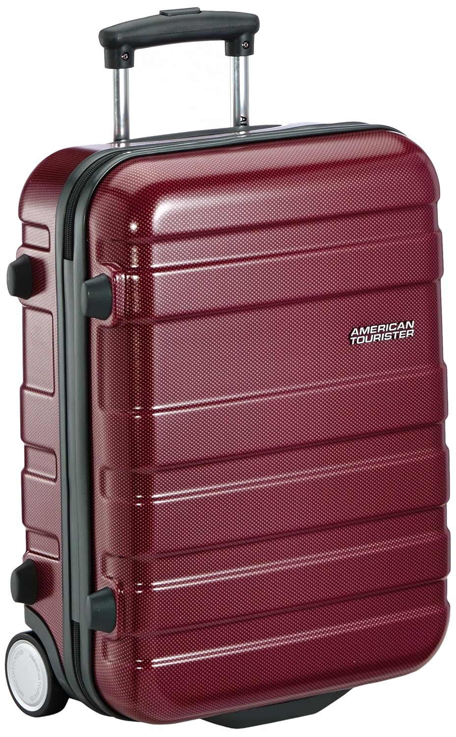 American Tourister Upright Suitcase Pasadena 50/18, Red/Gold