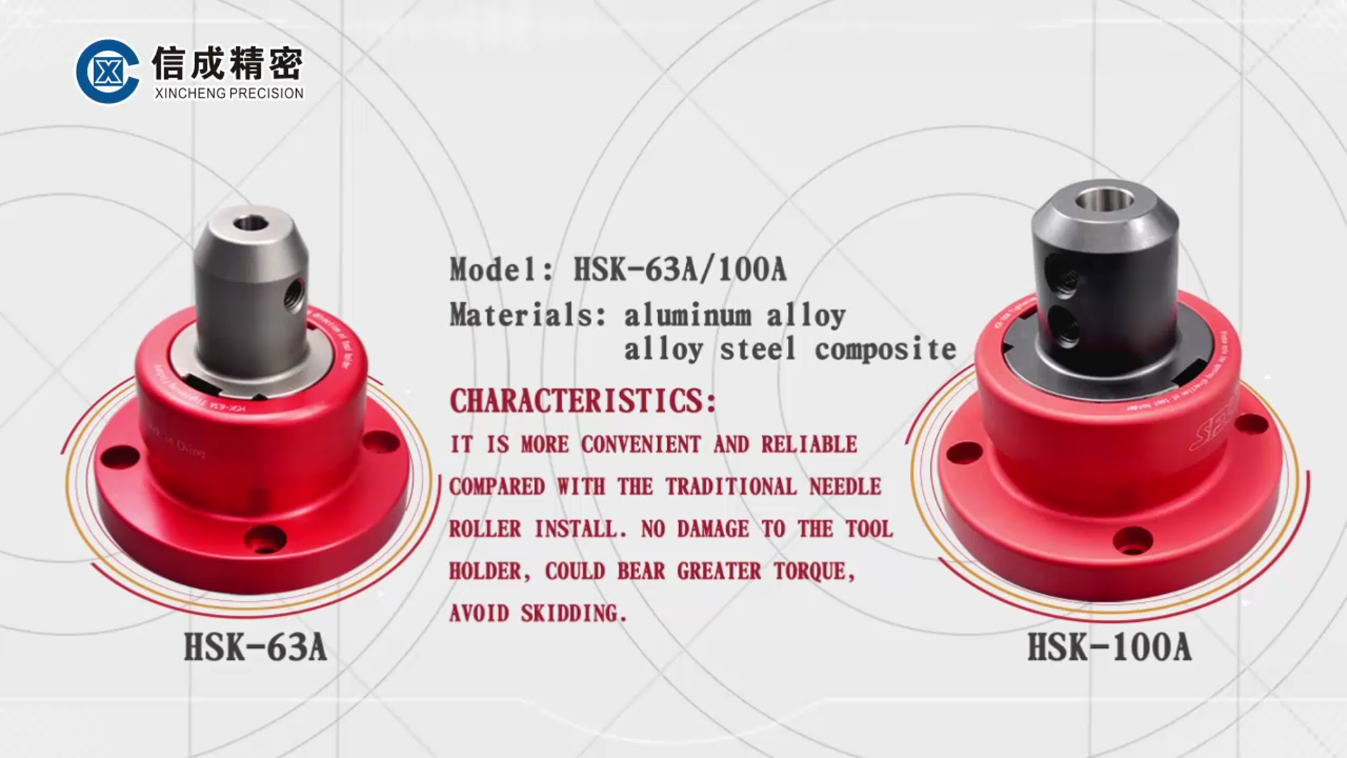 SFX HSK100 Tool Holder Tightening Fixture for Universal CNC