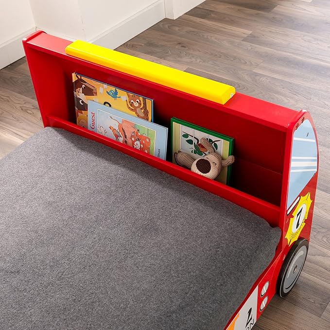 Kidkraft Lit Enfant En Bois Camion De Pompiers Meuble Chambre Enfant