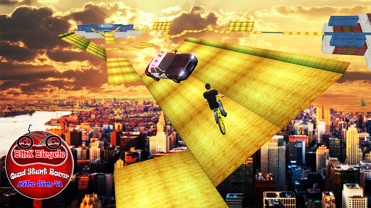 オフロードエクストリーム自転車フリースタイルスタントマニア2018：子供のための無料レーシングゲーム少年の爆発の難病の乗り物の歩道のトリック