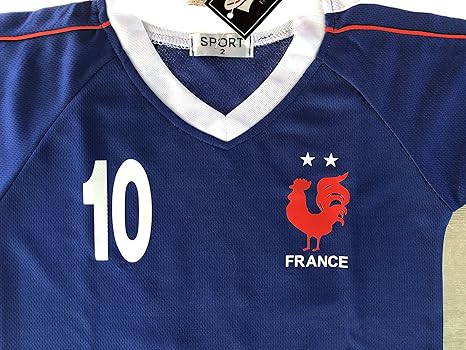 Générique Maillot Et Short Foot France Mbappe 14 Ans