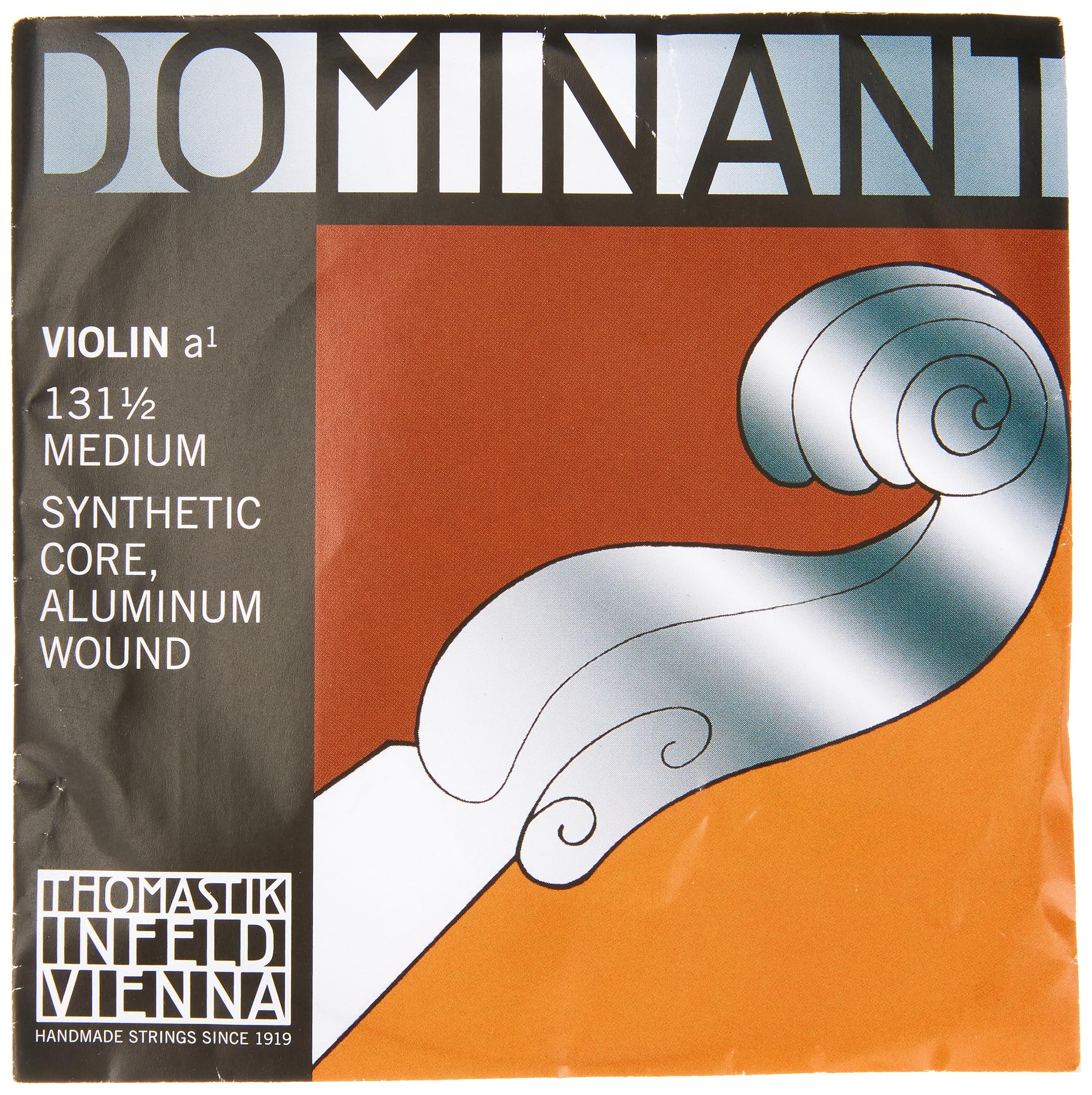 Thomastik-Infeld violin strings Dominant nylon core 1/2 A Alu. 131
