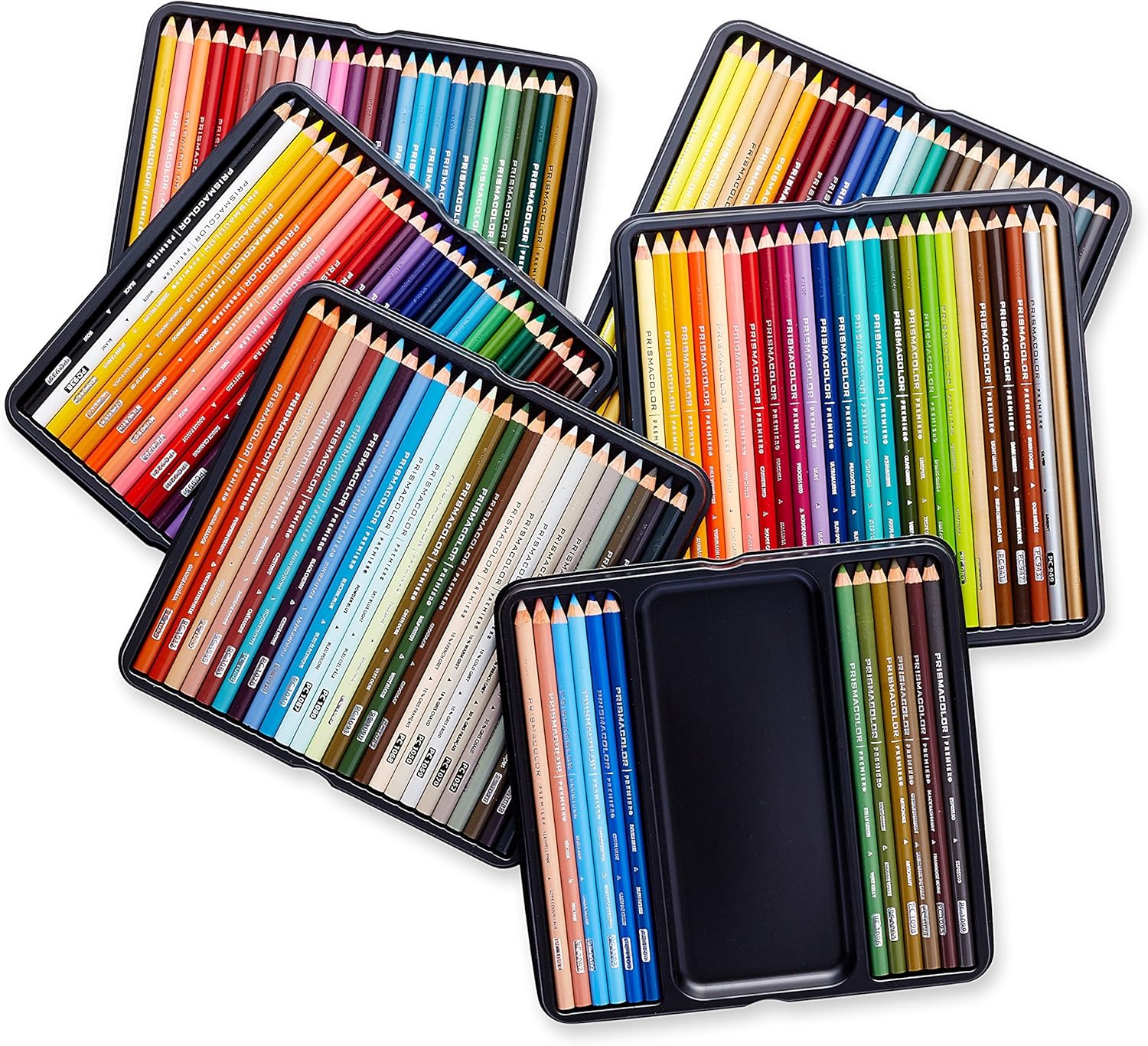 Sanford 4484 Prismacolor Drawing & Sketching Pencils, 0.70 mm, 132 Assorted Colors/Set : Wood Colored Pencils : Office Products
