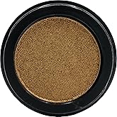 Pure Ziva Bronzed Foil Dark Copper Yellow Gold Shimmering Metallic Pressed Powder Single Vegan Eyeshadow; Talc, Paraben & Cruelty Free